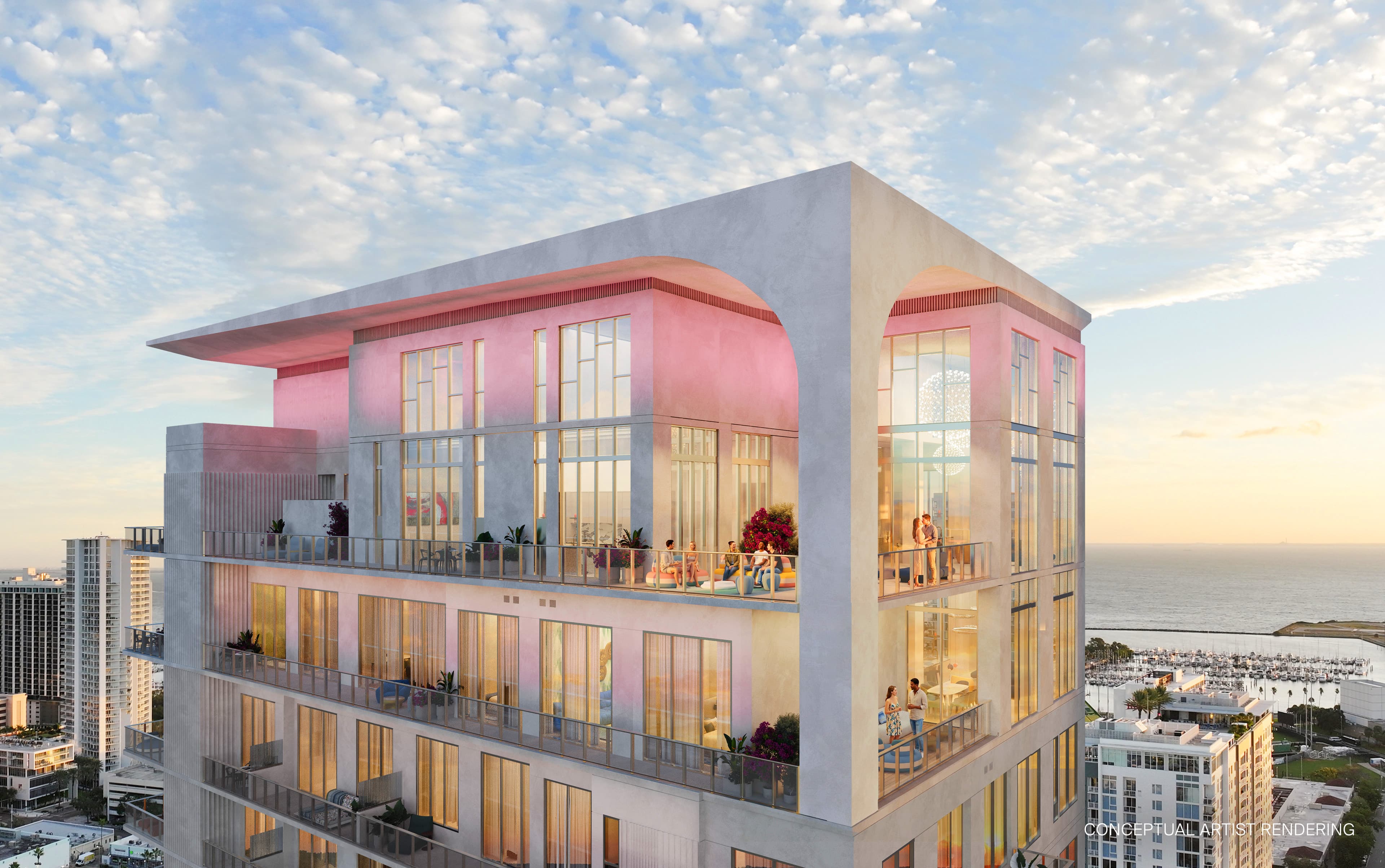 Penthouse crown